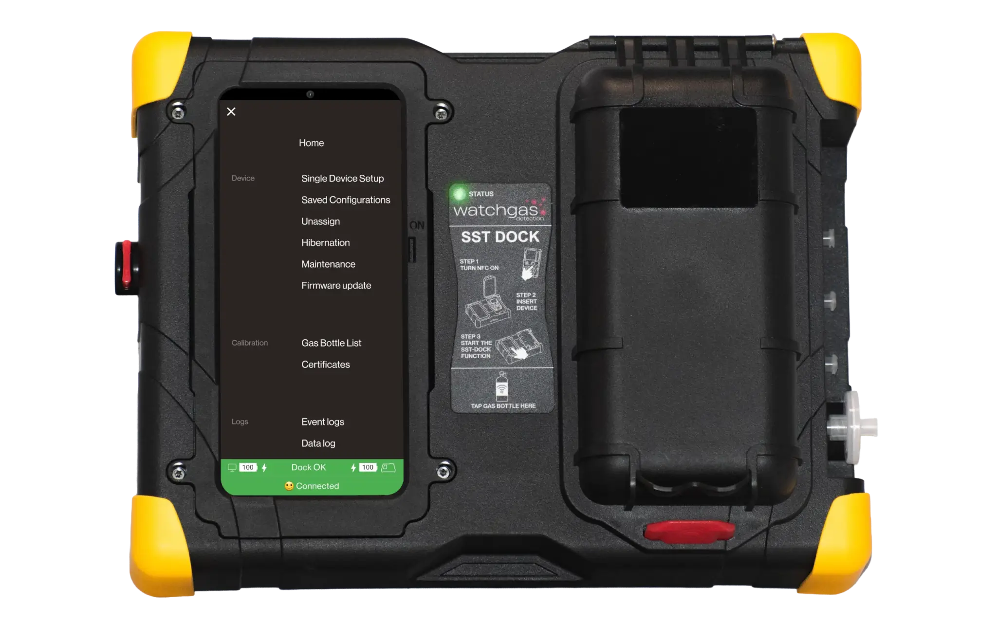 WatchGas SST Dock – Gas Detector Test & Calibration Station