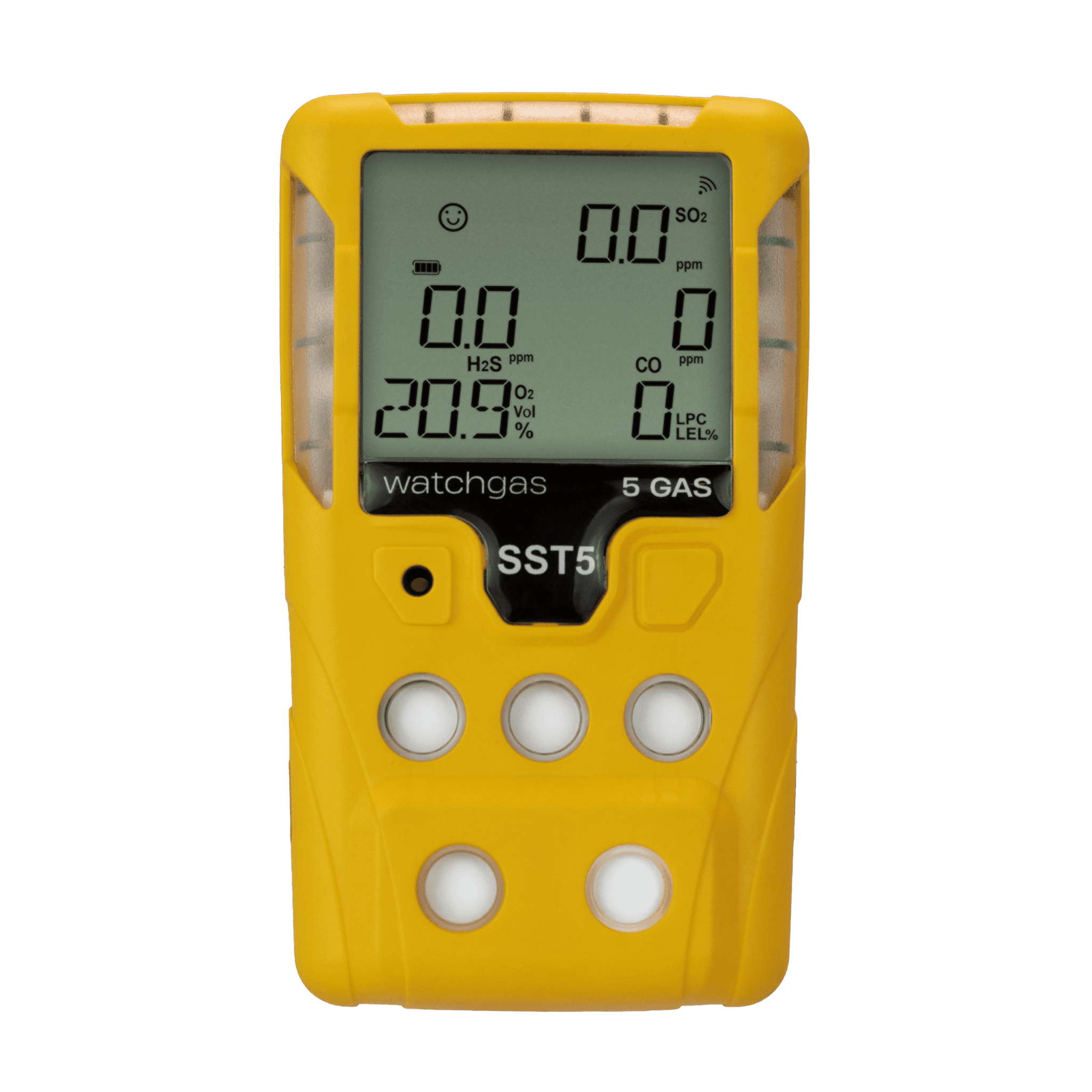 WatchGas SST5 Multi-Gas Detector (1 to 5 Gas Detection)